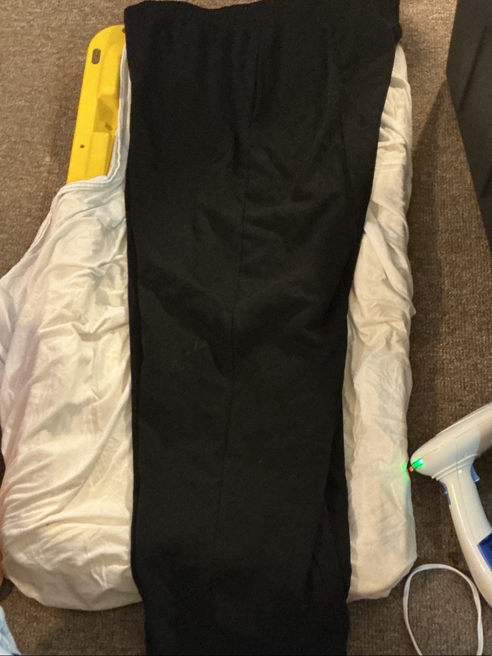 Fashion Nova Women's Wide Leg Pants - Black over size